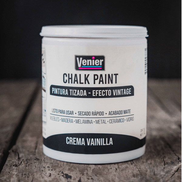 PINTURA ATIZADA CHALK PAINT CREMA VAINILLA 1 L