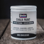 PINTURA ATIZADA CHALK PAINT GRIS ENVEJECIDO 1 L