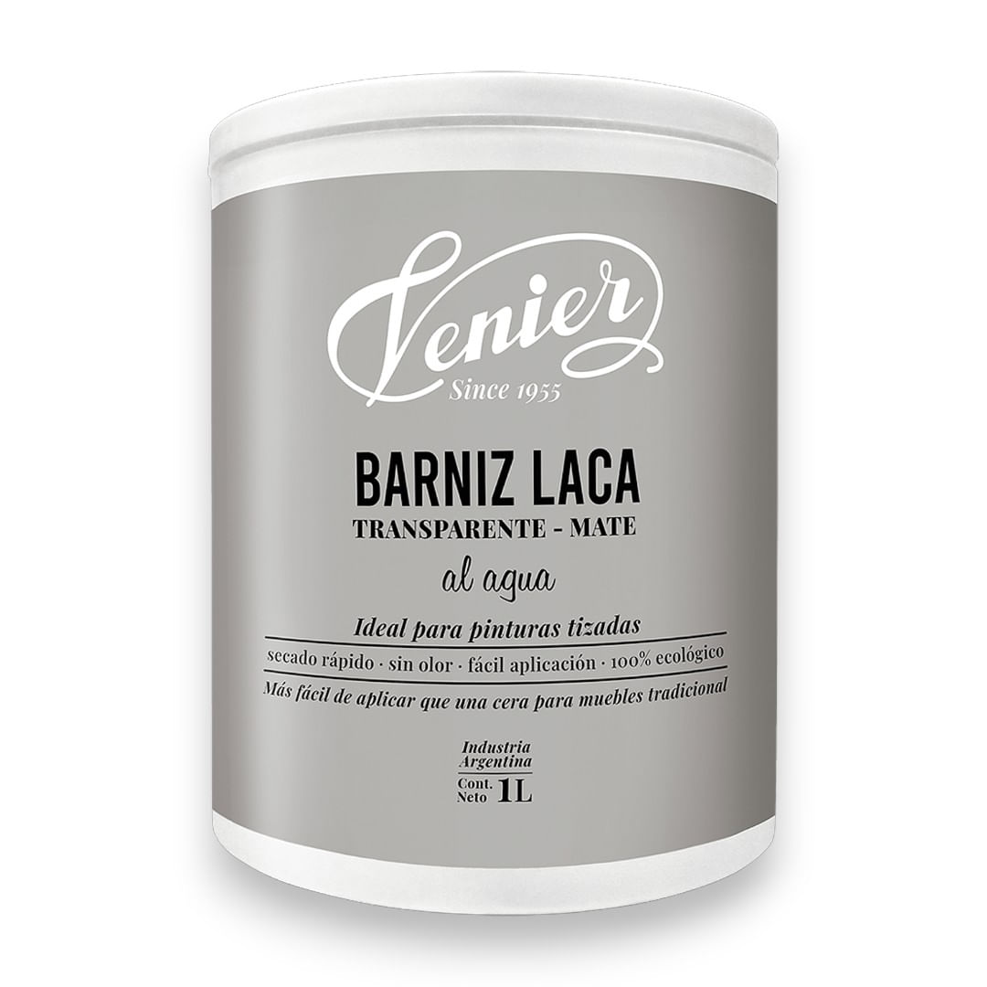 LACA PARA PINTURA ATIZADA AL AGUA MATE