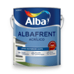 LATEX EXTERIOR ALBAFRENT MATE BLANCO 10 L