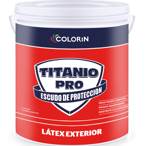 Látex Exterior Blanco Mate Titanio Pro 20 L