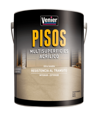 PINTURA PARA PISOS MULISUPERFICIES ROJO 5 KG