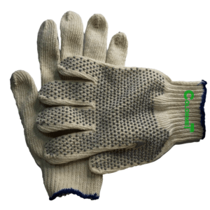 GUANTES DE ALGODÓN MOTEADOS
