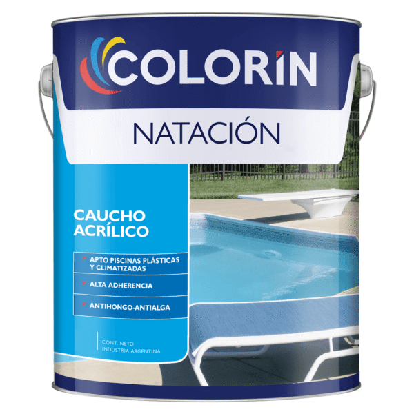 PILETAS CAUCHO ACRÍLICO AZUL 20 L