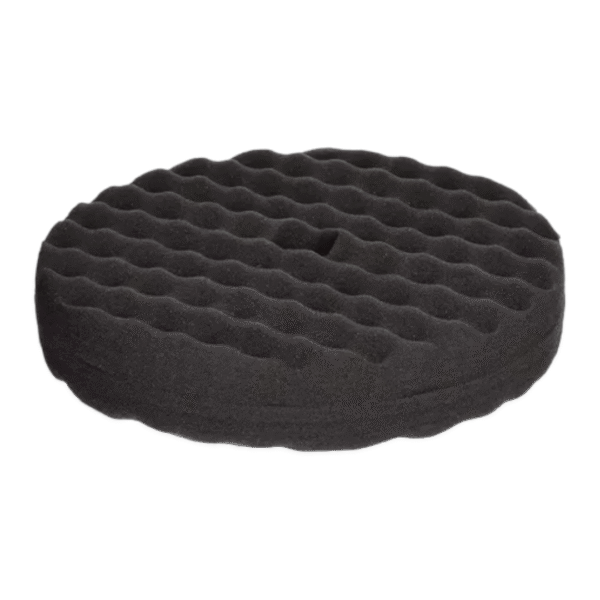 PAÑO GOMA ESPUMA NEGRO 8 PULGADAS CON ABROJO