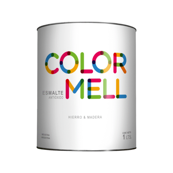 ESMALTE ANTIÓXIDO COLORMELL GRIS BRILLANTE 1 L