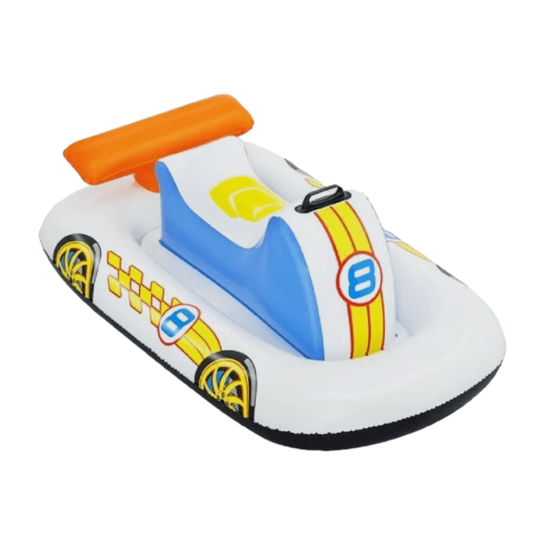 FLOTADOR INFLABLE AUTO DEPORTIVO 110 X 75 CM