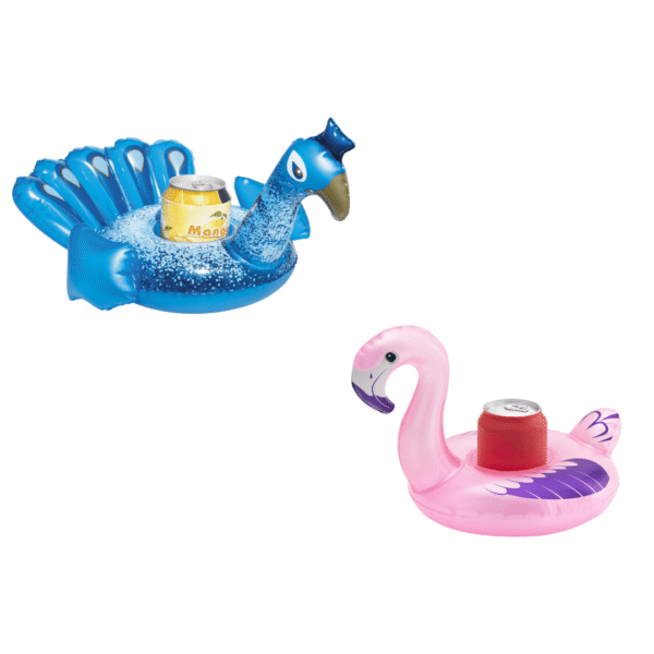 FLOTADOR INFLABLE POSAVASO FASHION SURTIDO 26,5 X 24 CM