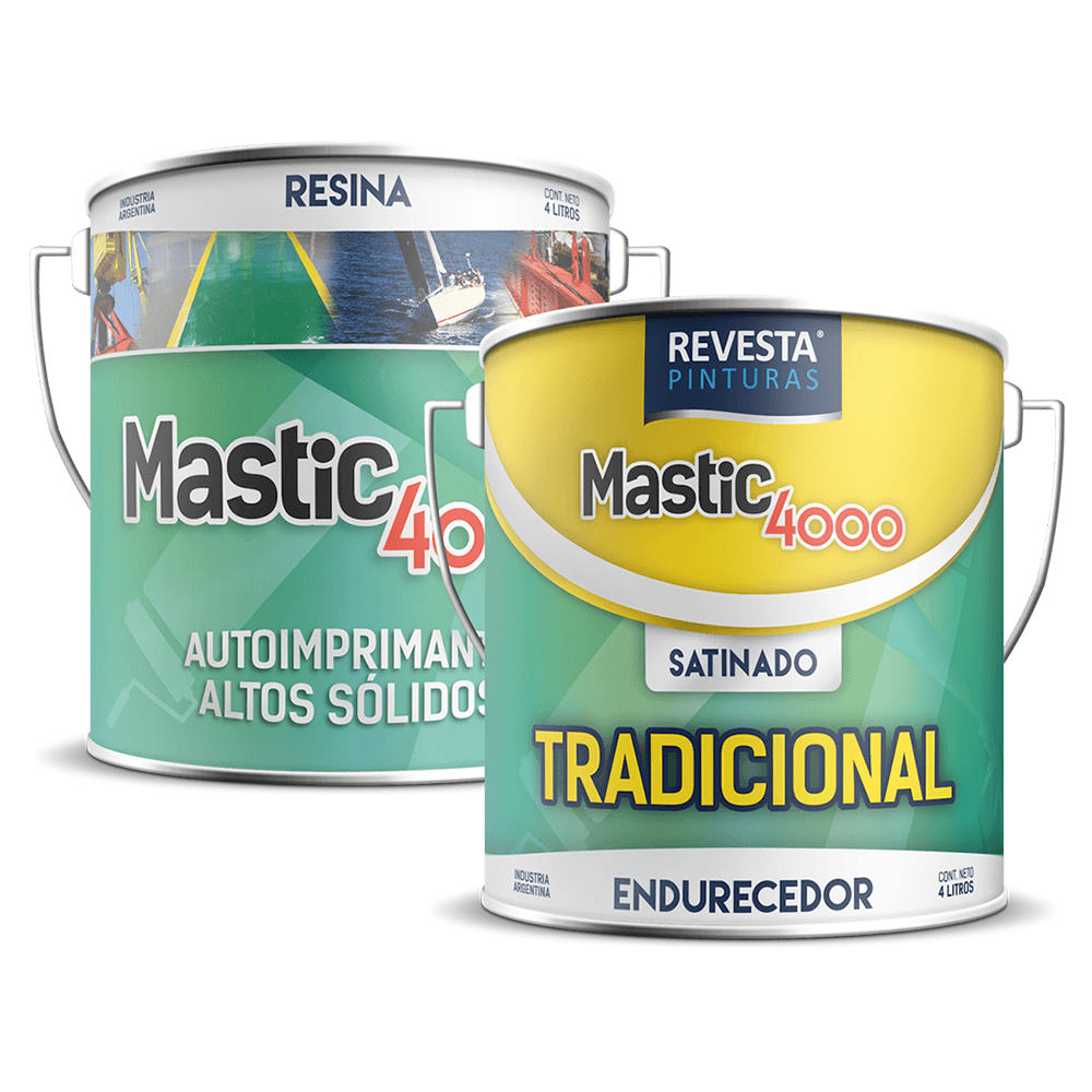 EPOXI AUTOIMPRIMANTE MASTIC4000 BCO SATINADO 4 L