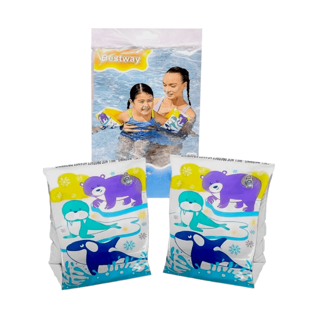 BRACITOS INFLABLES AMIGOS POLARES 23 X 15 CM