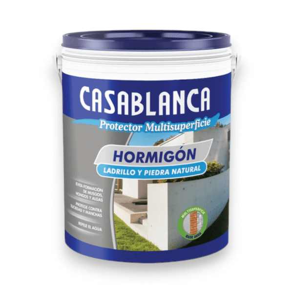 PROTECTOR HORMIGÓN LADRILLO Y PIEDRA SATINADO 4 L CASABLANCA