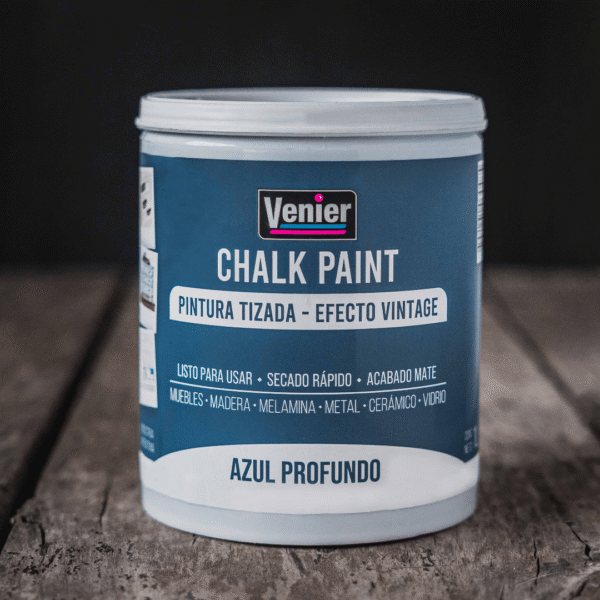 PINTURA ATIZADA CHALK PAINT AZUL PROFUNDO 1 L