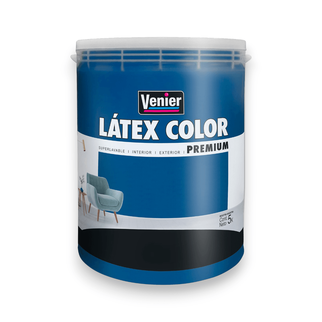 LÁTEX COLOR INTERIOR / EXTERIOR MATE AZUL CALMO 5 L