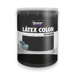 LÁTEX COLOR INTERIOR / EXTERIOR NEGRO ELEGANTE 5 L