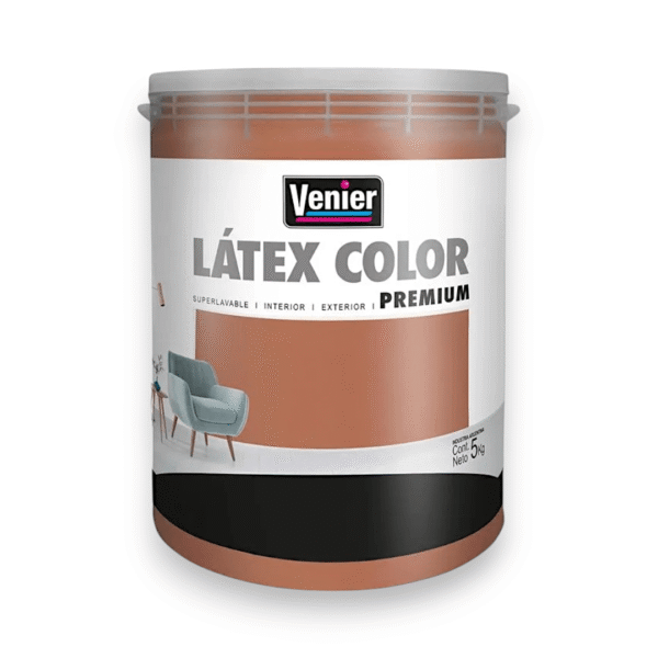 Látex Color Interior / Exterior Mate Terracota 5 L