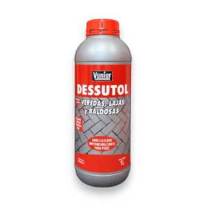 IMPERMEABILIZANTE DESSUTOL VEREDAS, LAJAS Y BALDOSAS TRANSPARENTE 1 L