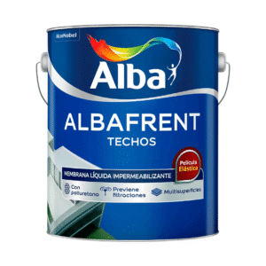ALBAFRENT IMPERMEABILIZANTE 4 L TECHOS ROJO