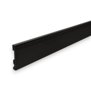 ZÓCALO EPSILON EXTRA LINE 15MM x 100MM x 2.44 M NEGRO MATE
