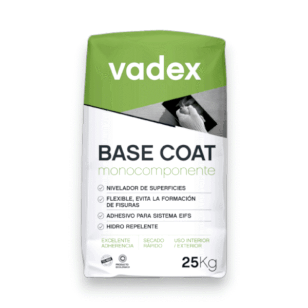 BASE COAT MONOCOMPONENTE EN BOLSA 25 KG