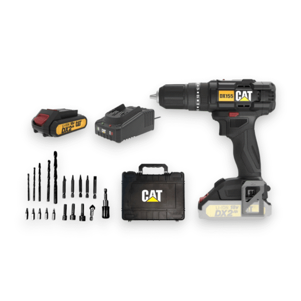 TALADRO PERCUTOR ATORNILLADOR 18V 13 MM CATDX155