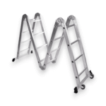 ESCALERA DE ALUMINIO ARTICULADA MULTIFUNCION 4X4 KLD1756