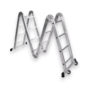 ESCALERA DE ALUMINIO ARTICULADA MULTIFUNCION 4X4 KLD1756