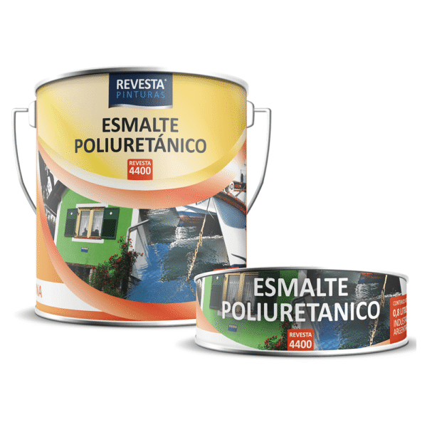 ESMALTE POLIURETANICO 4400 BLANCO BRILLANTE 1 L