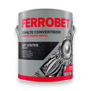 ESMALTE CONVERTIDOR DUO FORJADO PLATA 4 L