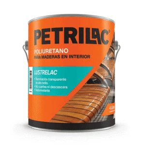 LACA PARA MADERAS POLURETANO LUSTRELAC BRILLANTE 1 L