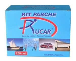 KIT PARCHE LANA DE VIDRIO+RESINA POLIESTER 250 CC