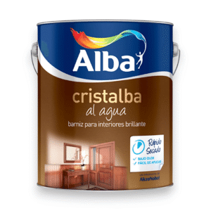 BARNIZ CRISTALBA AL AGUA INTERIOR BRILLANTE 1 L