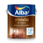 BARNIZ CRISTALBA AL AGUA INTERIOR BRILLANTE 4 L
