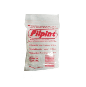 FILRO PARA PINTURA DESCARTABLE 10 UNIDADES