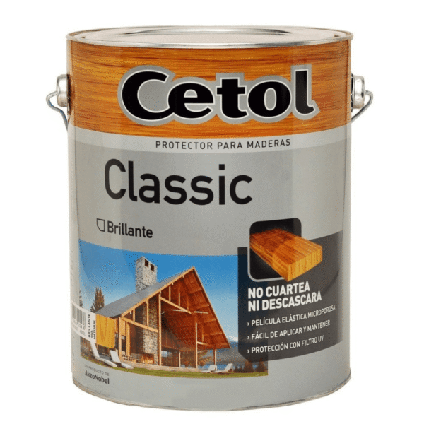 CETOL CLASSIC IMPREGNANTE BRILLANTE ROBLE 4 L