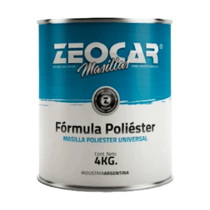 MASILLA PLASTICA FORMULA POLIESTER 4 KG