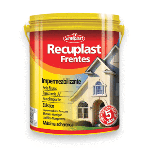 RECUPLAST IMPERMEABLE FRENTES BLANCO 4 L
