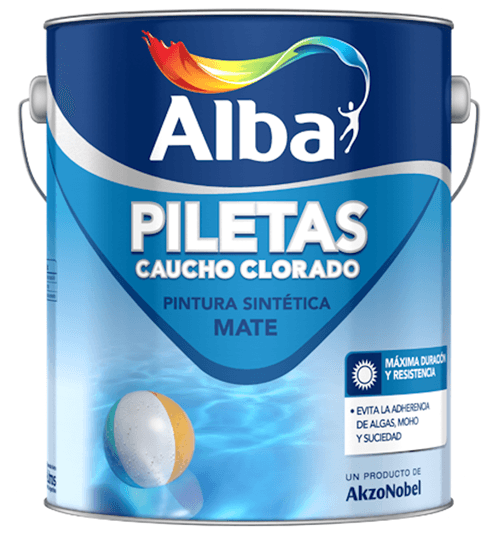 PILETAS CAUCHO CLORADO MATE CELESTE PROFUNDO 4 L
