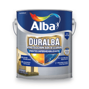 DURALBA FRENTES IMPERMEABILIZANTE MATE BLANCO 1 L
