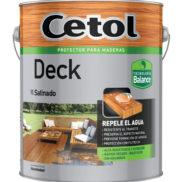 Cetol Deck Balance Satinado Natural 4 L
