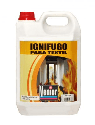 IGNIFUGO PARA TELAS TRANSPARENTE 5 L
