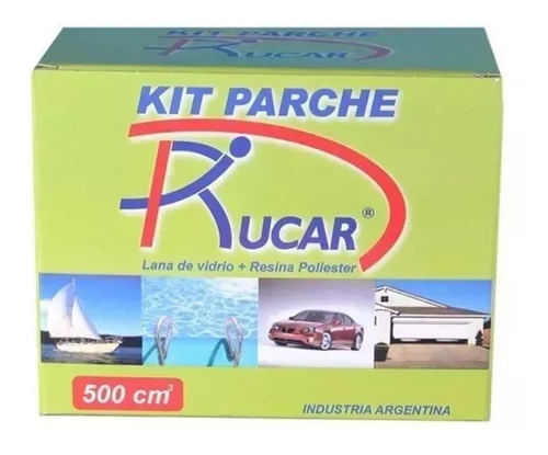 KIT PARCHE LANA DE VIDRIO+RESINA POL. 500 CC