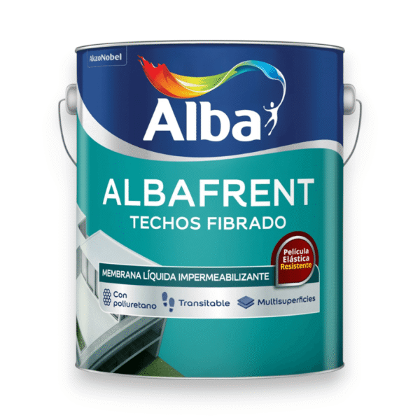 ALBAFRENT TECHOS FIBRADO SATINADO BLANCO 20 K