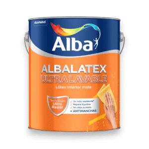 LATEX INTERIOR ALBALATEX ULTRALAVABLE MATE BLANCO 10 L