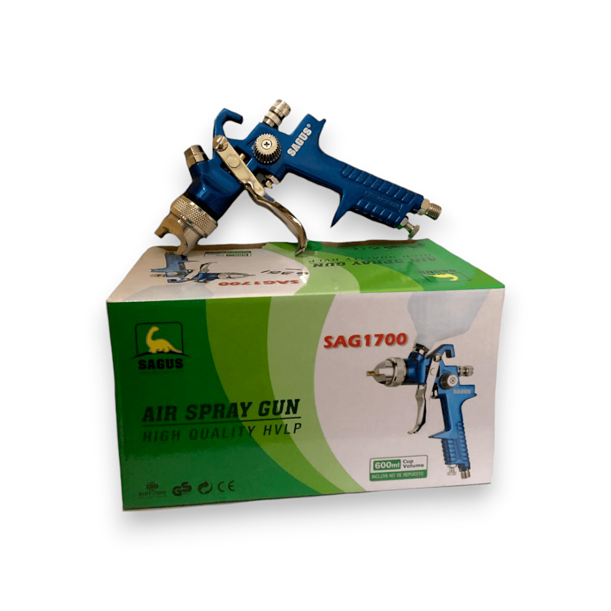 PISTOLA SOPLETE SAG1700 PICO 1.7 CON REPUESTO