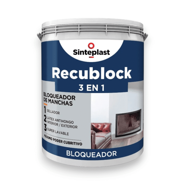 RECUBLOCK 3 EN 1 INTERIOR/EXTERIOR 1 L
