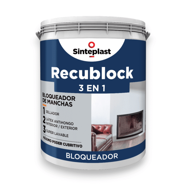 RECUBLOCK 3 EN 1 INTERIOR / EXTERIOR 4 L
