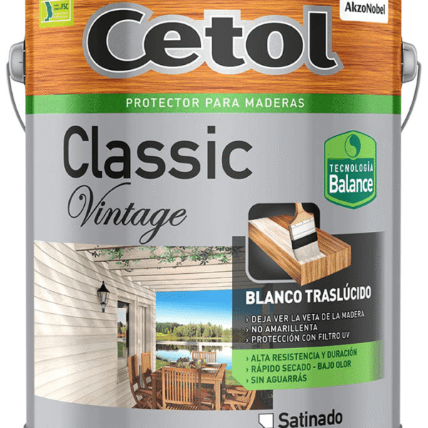 CETOL BALANCE VINTAGE SAT. BLANCO TRANSLUCIDO