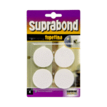 TOPETINA CIRCULAR AUTOADHESIVA BLANCA