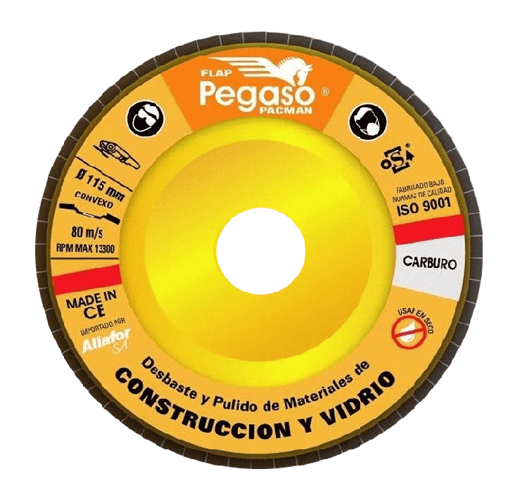 DISCO FLAP CARBURO DE SILICIO 60