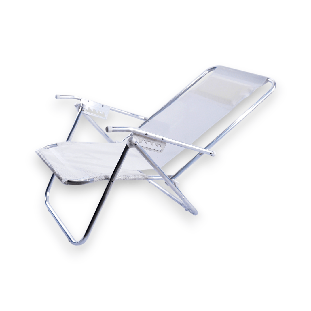 REPOSERA BLANCA CON ALMOHADA 5 POS. 7/8 ANDREA - Image 2